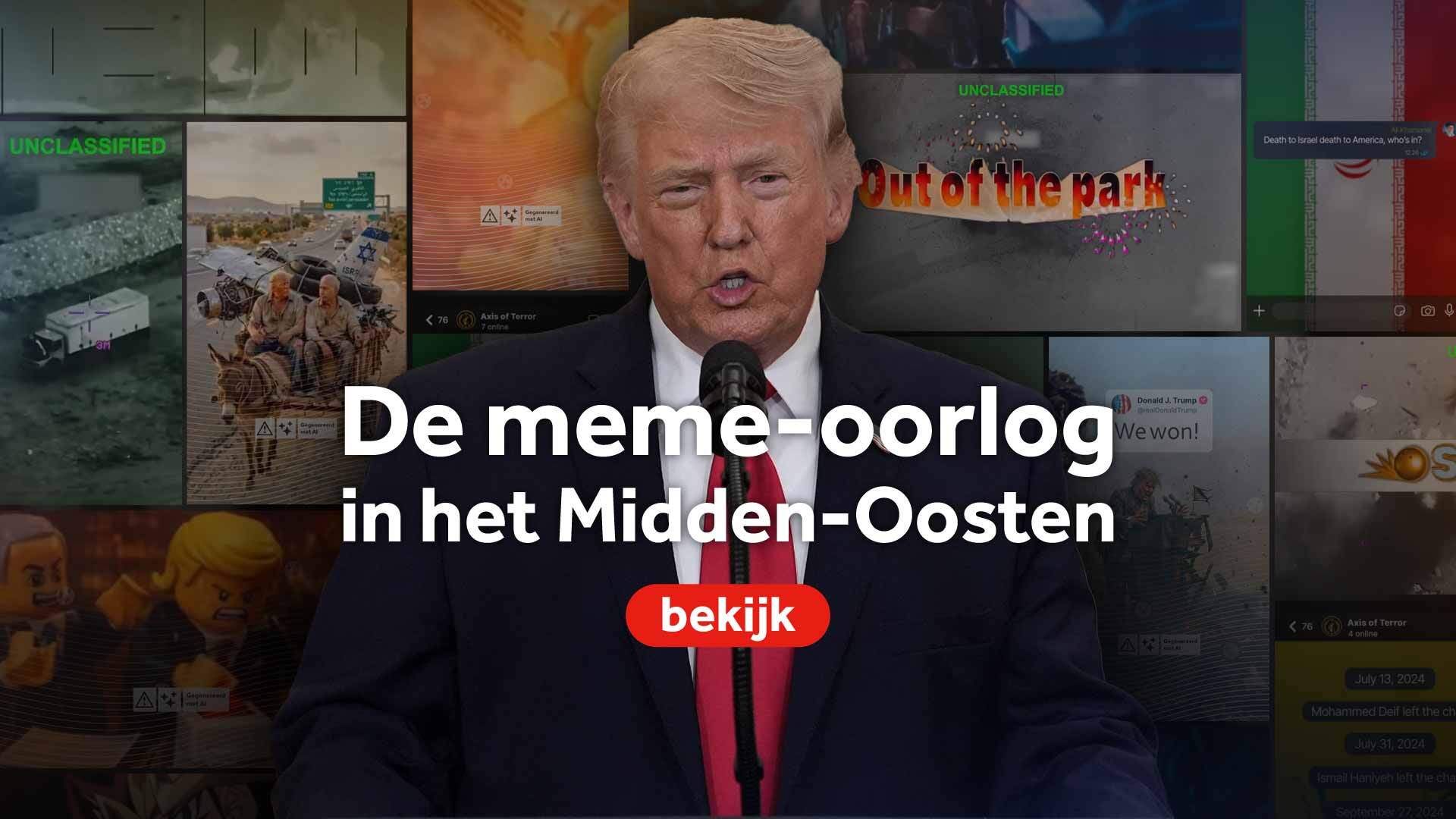 De meme-oorlog in het Midden-Oosten / NOS