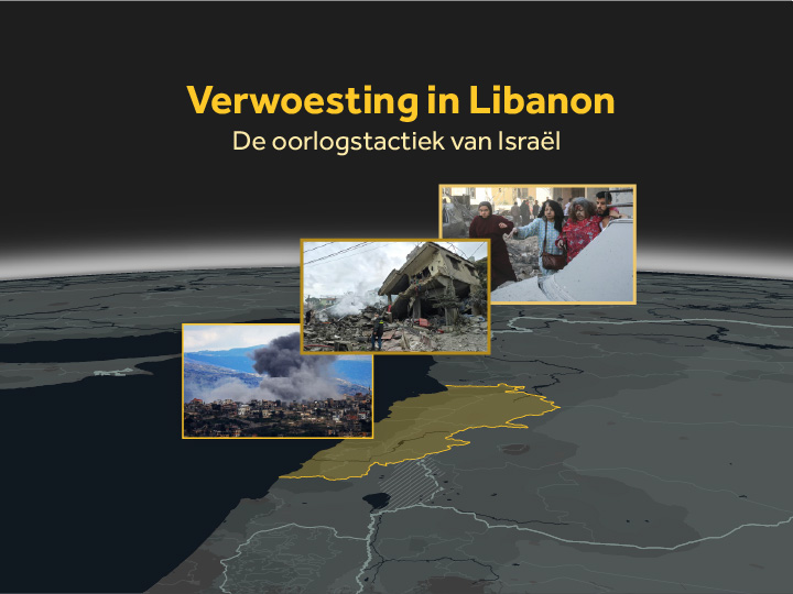 Image for Verwoesting in Libanon: de oorlogstactiek van Israël